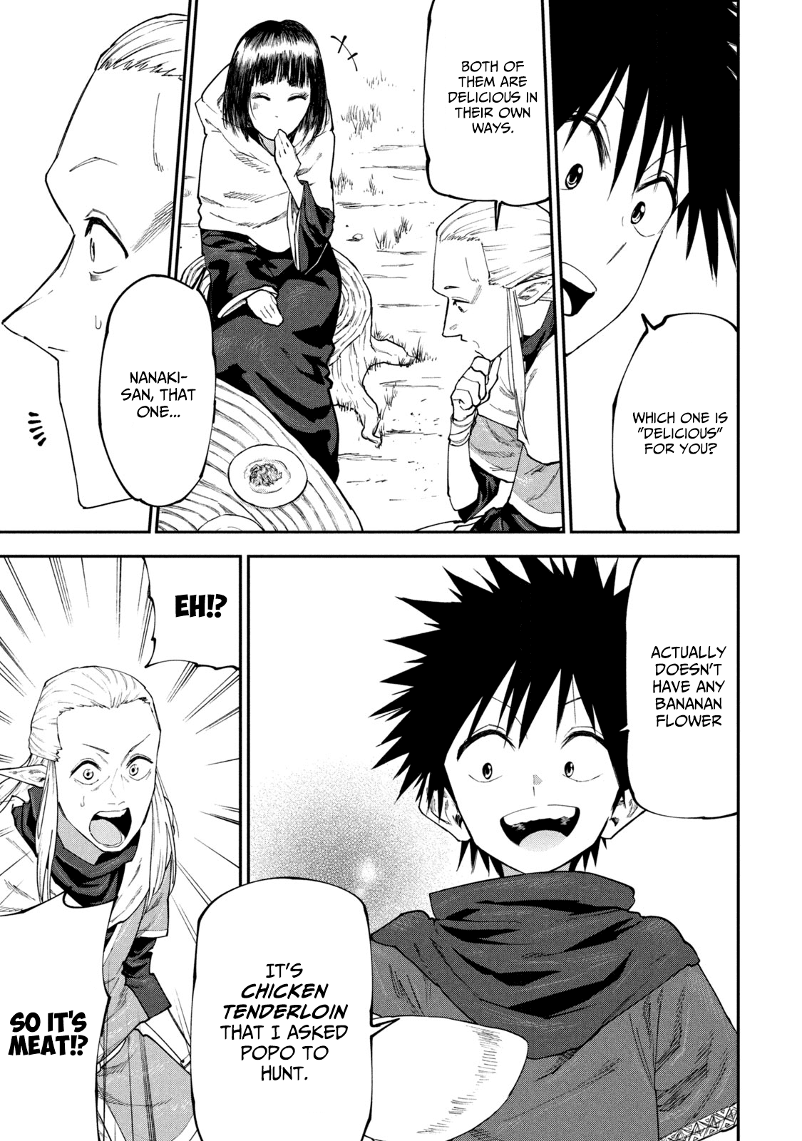 Mazumeshi Elf to Yuboku gurashi Chapter 47 19